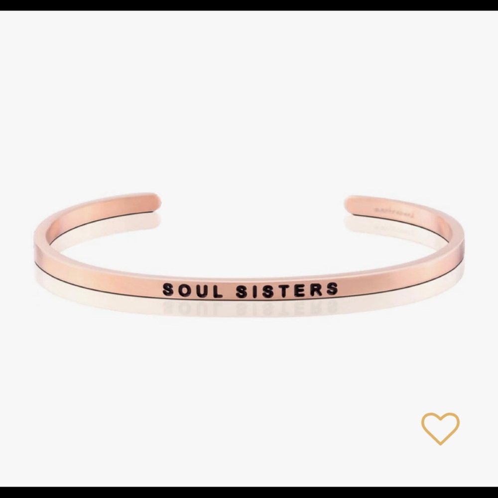 MantraBand “Soul Sisters” Bracelet Rose Gold